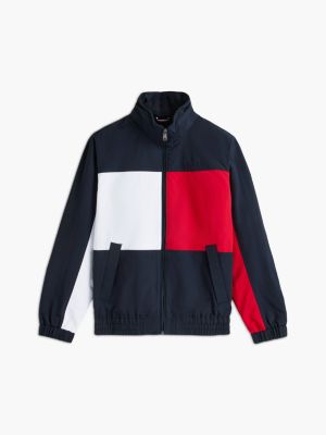 Мужские куртки Tommy Hilfiger Water-Repellent Flag Logo Regatta Jacket — фото 5