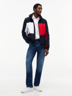 Water-Repellent Flag Logo Regatta Jacket — Navy Blue 2