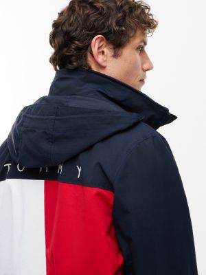 Мужские куртки Tommy Hilfiger Water-Repellent Flag Logo Regatta Jacket — фото 3