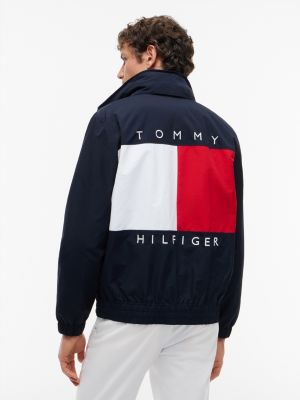 Мужские куртки Tommy Hilfiger Water-Repellent Flag Logo Regatta Jacket — фото 4