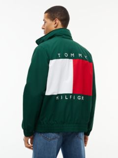 Water-Repellent Flag Logo Regatta Jacket — Ornamental Green 5