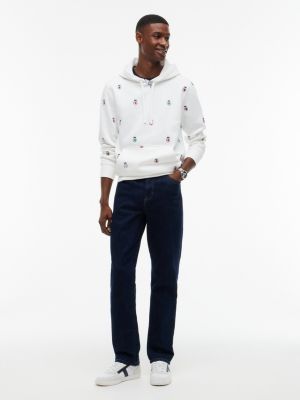 Мужские худи Tommy Hilfiger Allover Embroidered Crest — фото 2