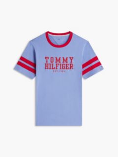 Varsity Logo Stripe T-Shirt — Washed Ink 5