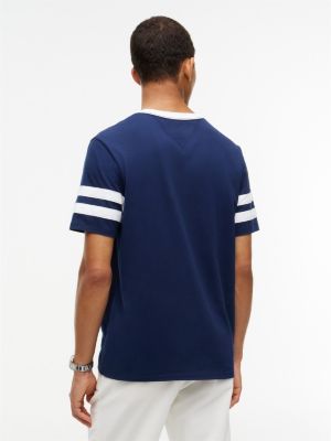 Мужские футболки Tommy Hilfiger Varsity Logo Stripe T-Shirt — фото 4
