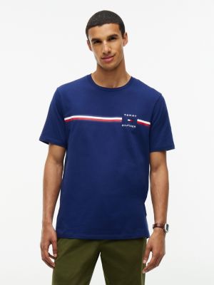 Signature Stripe T-Shirt, Preppy Navy