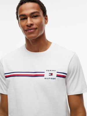 Мужские футболки Tommy Hilfiger Signature Stripe T-Shirt — фото 3