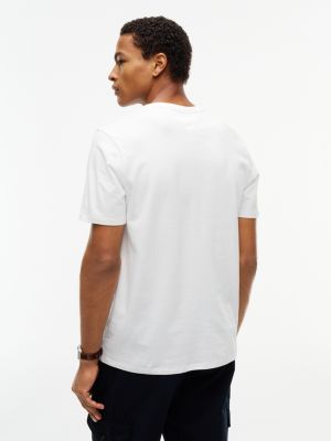 Мужские футболки Tommy Hilfiger Signature Stripe T-Shirt — фото 4