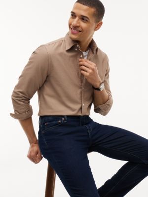 Мужские джинсы Tommy Hilfiger THFlex Knit Denim Slim, цвет: Синий — фото 5