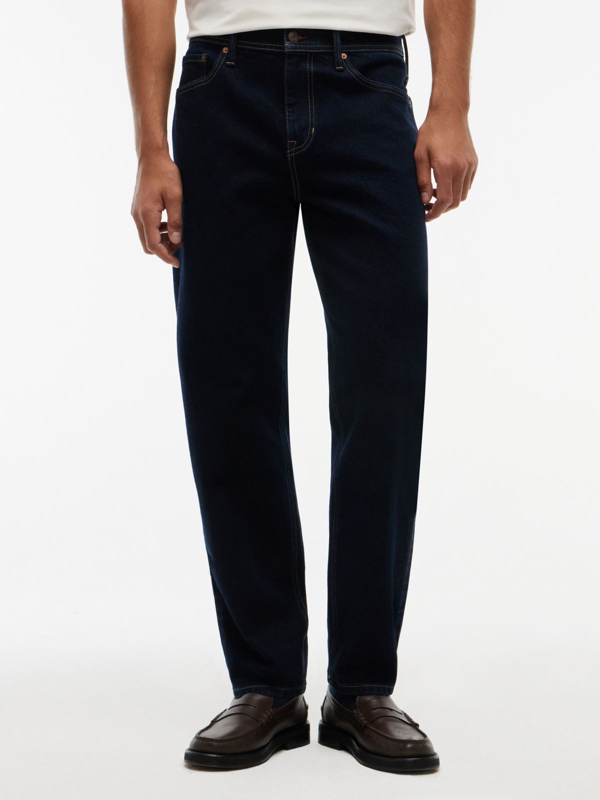 Relaxed Tapered Jean — Rinse