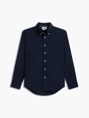 Мужские рубашки Tommy Hilfiger Regular Fit Long-Sleeve Shirt — фото 5