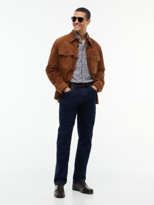 Мужская рубашка Tommy Hilfiger Regular Fit Mini Check, цвет: Тёмно-синий клетчатый — фото 2