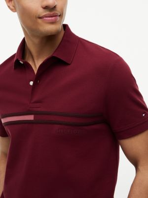 Мужские свитеры Tommy Hilfiger Regular Fit Signature Flag Stripe Polo — фото 3