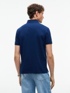 Regular Fit Flag Logo Polo — Light Navy 4