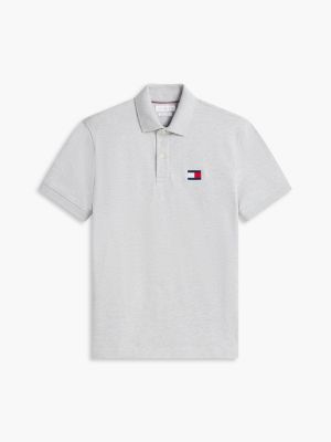 Мужские свитеры Tommy Hilfiger Regular Fit Flag Logo Polo — фото 5