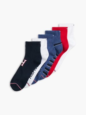 Топы Variety Sport для мужчин, укороченные, 6 шт. — Tommy Hilfiger, цвет: Синий / Красный разноцветный — фото 1