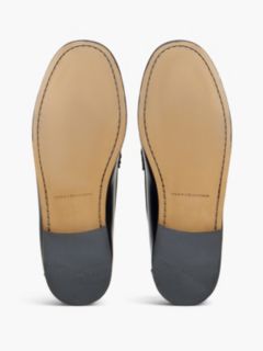 Leather Penny Loafer — Black 5