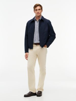 Мужская рубашка Tommy Hilfiger Regular Fit Striped, цвет: Карбоновый тёмно-синий — фото 2