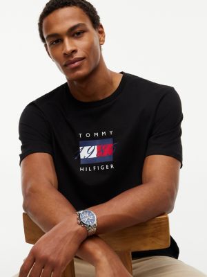 Мужские футболки Tommy Hilfiger 1985 Flag Logo T-Shirt — фото 3