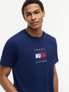 1985 Flag Logo T-Shirt — Preppy Navy 3