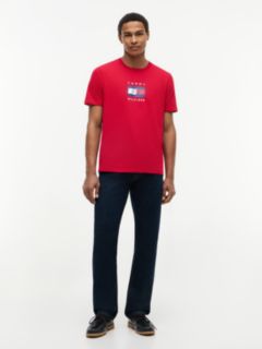 1985 Flag Logo T-Shirt — Medium Red 2
