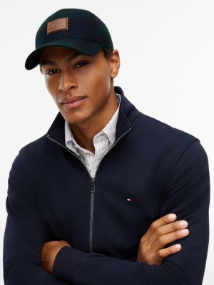 Мужская кепка Tommy Hilfiger Tartan Wool-Blend, цвет: Зелёный разноцветный — фото 4