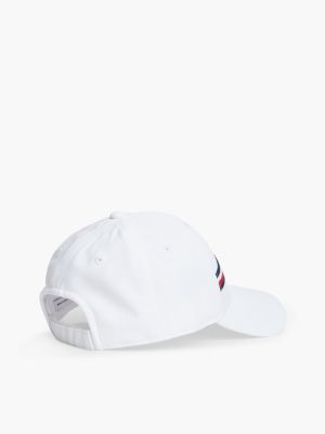 Мужская кепка Tommy Hilfiger Signature Stripe Sport, цвет: Оптический белый — фото 2