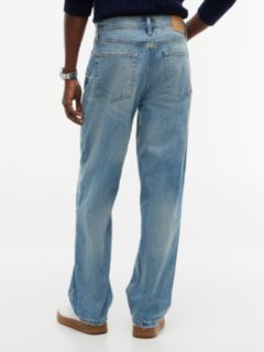 Lightweight Distressed Loose Jean — Medium Wash Denim 6