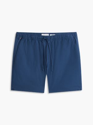 Мужские шорты Tommy Hilfiger Cotton-Linen Blend 7" Pull-On, цвет: Морской — фото 5