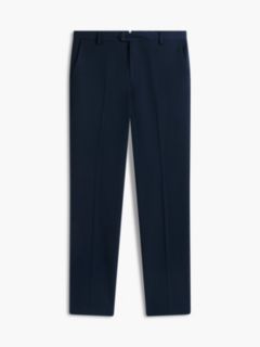 Regular Fit Brushed Dress Pant — Navy Blue 5