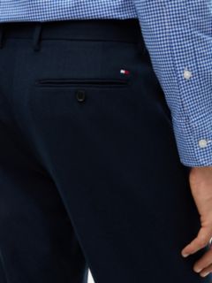 Regular Fit Brushed Dress Pant — Navy Blue 3