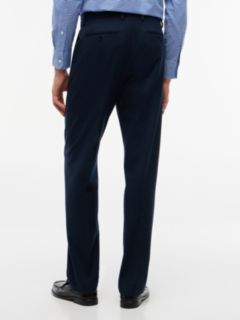 Regular Fit Brushed Dress Pant — Navy Blue 4