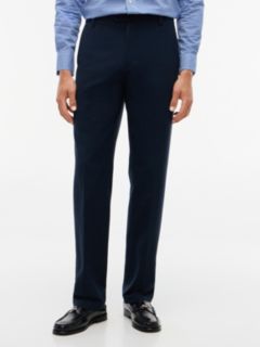 Regular Fit Brushed Dress Pant — Navy Blue 1