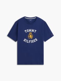 Tommy Crest Logo T-Shirt — Preppy Navy 5