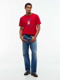 Tommy Crest Logo T-Shirt — Red 2