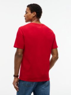 Tommy Crest Logo T-Shirt — Red 4