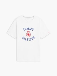 Tommy Crest Logo T-Shirt — Ecru 5