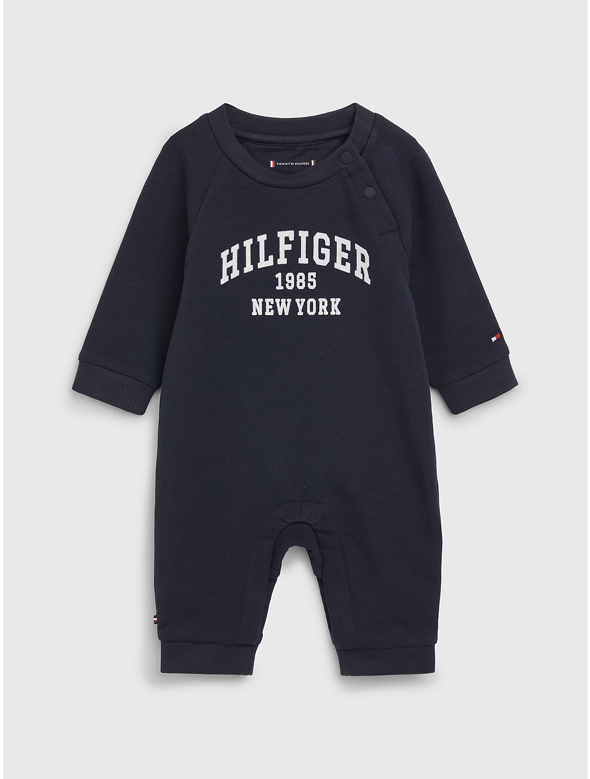 Tommy Hilfiger Girls' Babies' Varsity Coverall - Blue - 0-3M