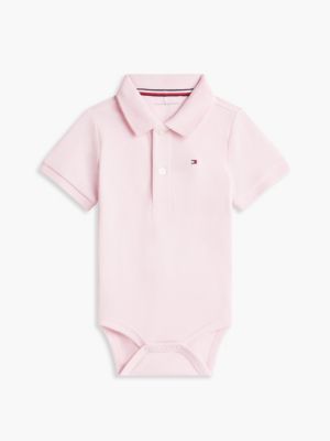 Babies' Polo Onesie and Gift Bag, Ballerina
