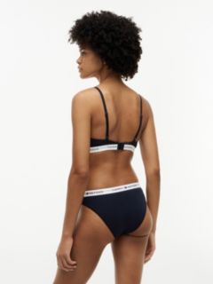 Tommy Logo Bikini Brief 3-Pack — White / Navy / Light Pink 5