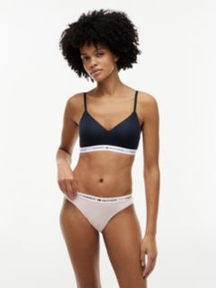 Tommy Logo Bikini Brief 3-Pack — White / Navy / Light Pink 6