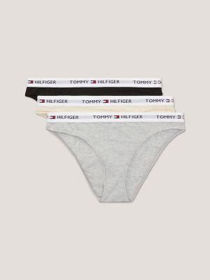 Tommy Hilfiger Women's Hipster, 5-Pack, BB/BB/BW/BK/BLK at