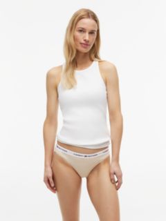 Tommy Logo Bikini Brief 3-Pack — Grey / Black / Heathered Oat 6