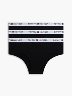 Tommy Logo Bikini Shorty 3-Pack — Black 1