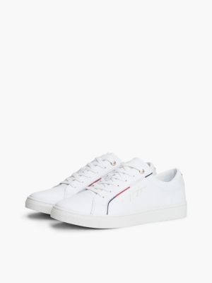Женские кроссовки Tommy Hilfiger Foiled Script Logo, цвет: Белый — фото 2