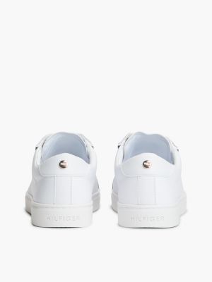 Женские кроссовки Tommy Hilfiger Foiled Script Logo, цвет: Белый — фото 4