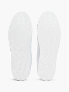 Foiled Script Logo Sneaker — White 5
