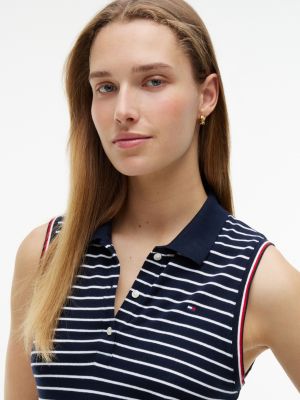 Tommy Hilfiger Sleeveless Striped Polo Dress — фото 2