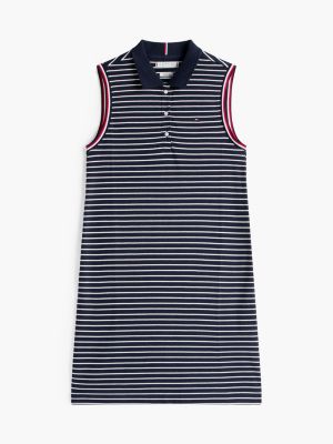 Tommy Hilfiger Sleeveless Striped Polo Dress — фото 5
