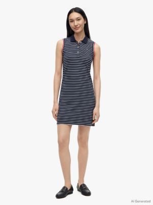 Sleeveless Stripe Polo Dress from Tommy Hilfiger - $42.25