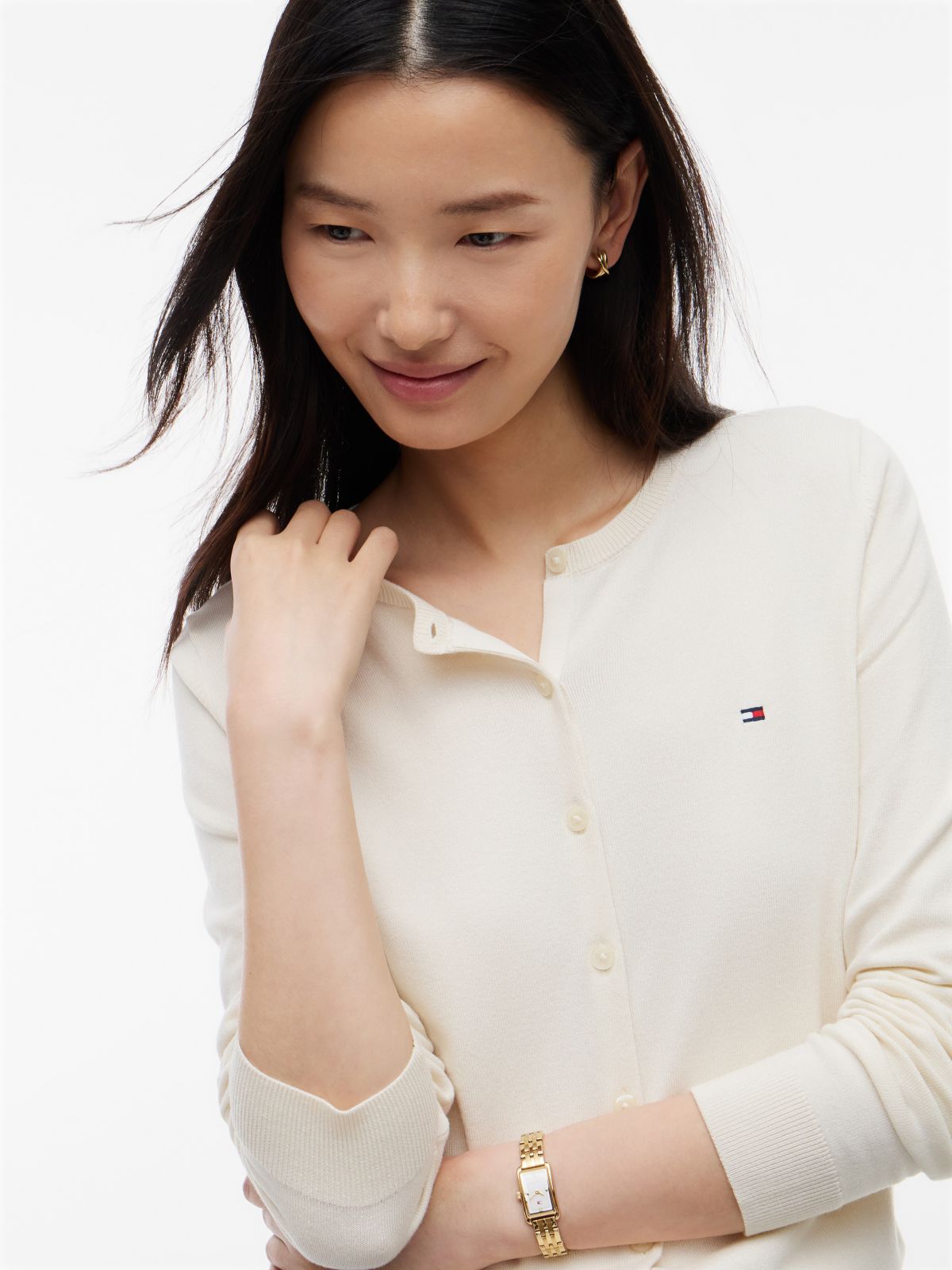 Lightweight Cardigan — Cream